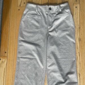 Bagatelle collection trouser. nwot. Taupe with cream. Wide leg. Back elastic.